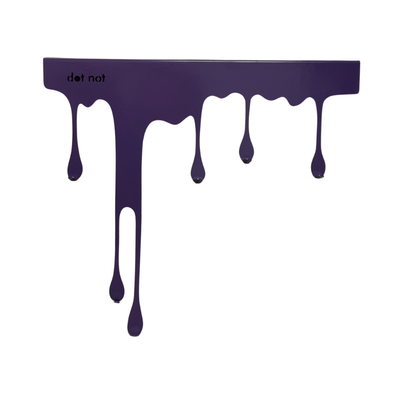 آویز لباس بزرگ بنفش dropiron