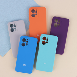 قاب شیائومی ردمی نوت 12 Redmi Note 12 4G مدل محافظ لنز دار سیلیکونی اصل