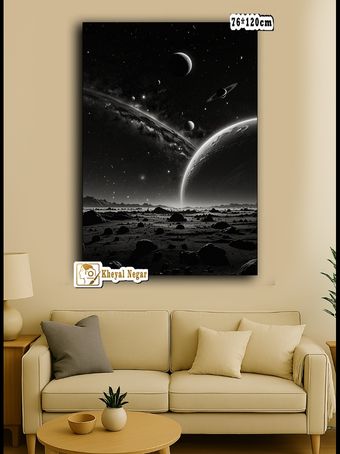 تابلو فضا/ سفر به دنیای بی‌نهایت فضا 🌌کد S12