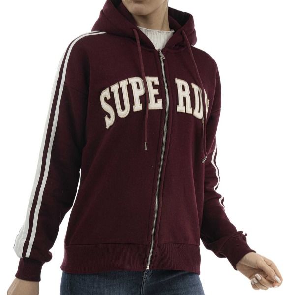 سویشرت تکه دوزی زنانه سوپردرای کدsuperdryW12A40402T