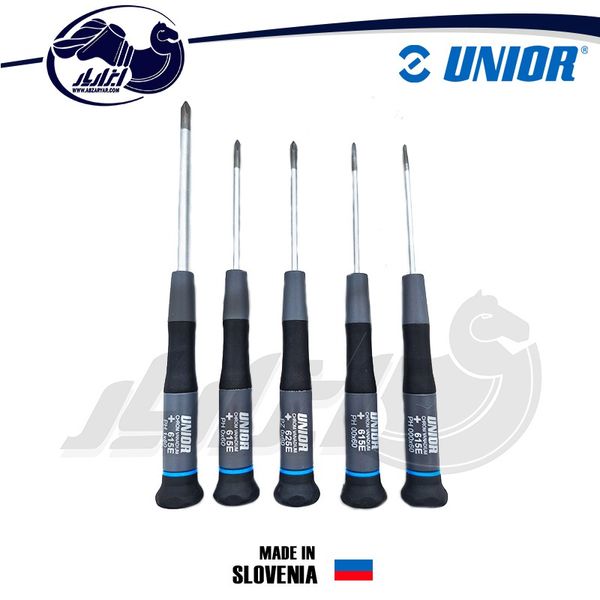 پیچ گوشتی ساعتی یونیور مدل 608CS5E بسته 5 عددی