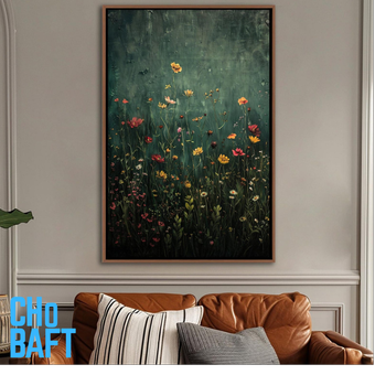 تابلو کلاسیک رقص گل