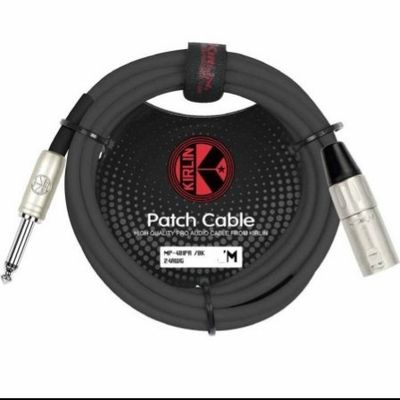 KIRLIN CABLE MP-483PR/3M (XLR MALE-1/4 TRS PLUG)