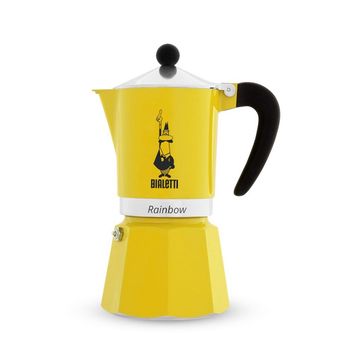 موکاپات بیالتی Rainbow زرد – 3 کاپ | اسپرسوساز روگازی Bialetti Yellow Rainbow مدل رینبو