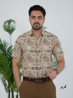 پیراهن کنفی طرح لوزی