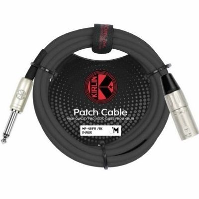 KIRLIN CABLE MP-481PR/3M (XLR FEMALE - 1/4 MONO PLUG)