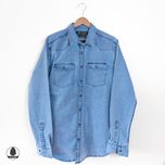 پیراهن مردانه کتان سنگ شور شده - کد 0019