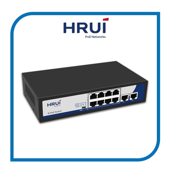 سوییچ 8 پورت HR900-AF-82N HRUI POE