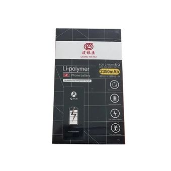 باتری موبایل کیو وای اچ مدل 6 تقویت شده ظرفیت 2350 میلی آمپر ساعت مناسب برای گوشی موبایل اپل iPhone 6