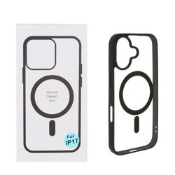 کاور محافظ CLEAR شفاف با مگ سیف برای گوشی آیفون 17