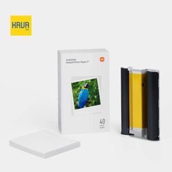 ست کاغذ و ریبون پرینتر عکس Instant Photo Printer 1S – 3″ Photo Paper & Ribbon Set