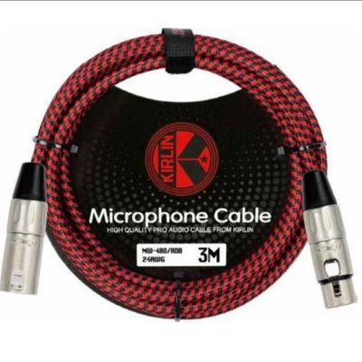 KIRLIN CABLLE MW-480/3M (XLR MALE - XLR FEMAIL)