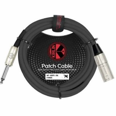KIRLIN CABLE MP-484PR/3M (XLR MALE-1/4 TRS PLUG)