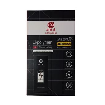 باتری موبایل کیو وای اچ مدل XR تقویت شده ظرفیت 3690 میلی آمپر ساعت مناسب برای گوشی موبایل اپل iPhone XR