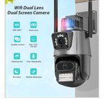 دوربین مداربسته سیمکارت خور بی سیم دو لنز مدل IPC-V380-V21