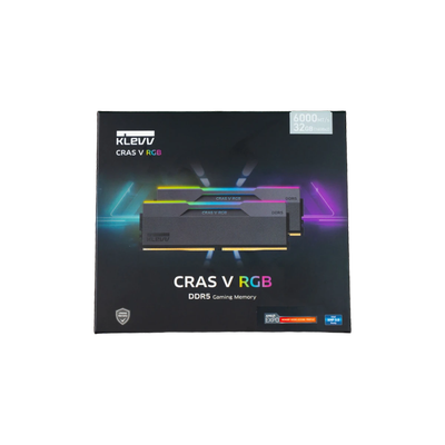 رم دسکتاپ KLEVV CRAS V RGB 32GB DDR5 6000MHz CL30