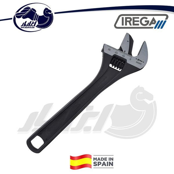 آچار فرانسه دوکاره لوله گیر ایرگا مدل 99WR