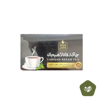 چای سیاه کیسه ای معطر رفاه لاهیحان