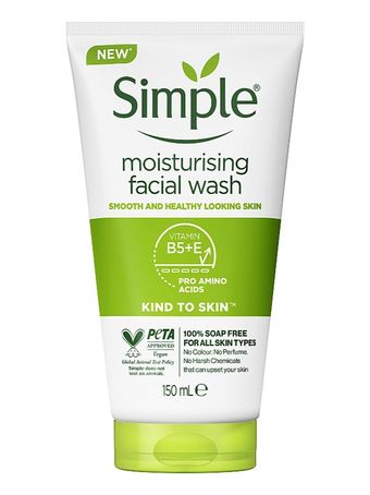 ژل شستشوی مرطوب کننده صورت سیمپل 150 میل