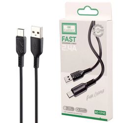 کابل تایپ سی فست شارژ 2.4 آمپر ارلدام EC-171C طول 1 متر