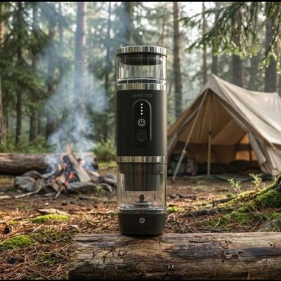اسپرسوساز قابل حمل و شارژی 4 در 1 LePresso مدل Portabrew با فوم‌ساز شیر- کد شناسه محصول:CT-1013