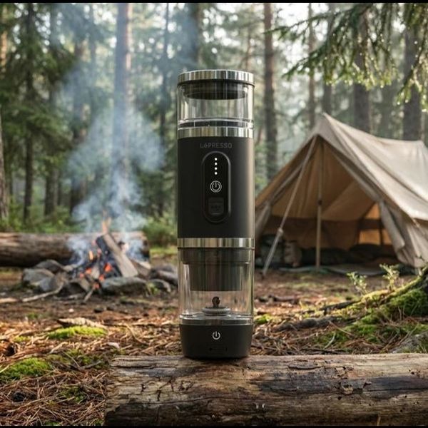 اسپرسوساز قابل حمل و شارژی 4 در 1 LePresso مدل Portabrew با فوم‌ساز شیر- کد شناسه محصول:CT-1013