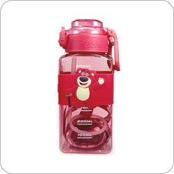 قمقمه چهار گوش خرس توت فرنگی داستان اسباب بازی ها حجم 600 میل تریتان کد 11