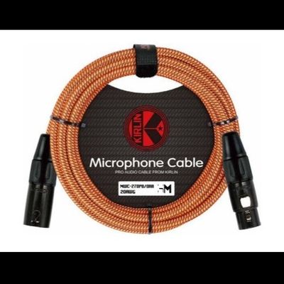 KIRLIN CABLE MWC-270PB/6M (XLR MALE - XLR FEMAIL)