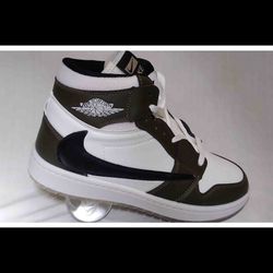 جردن ترویس ساقدار سفید سبز کد168