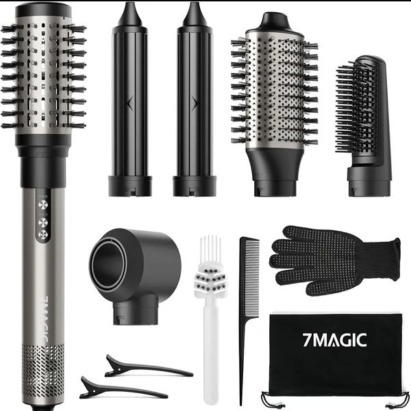 سشوار حرفه ای برند 7magic مدلhb-800 کیت کامل اروپایی