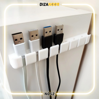 نگهدارنده کابل شارژر رومیزی و دیواری دیزانور کد N052