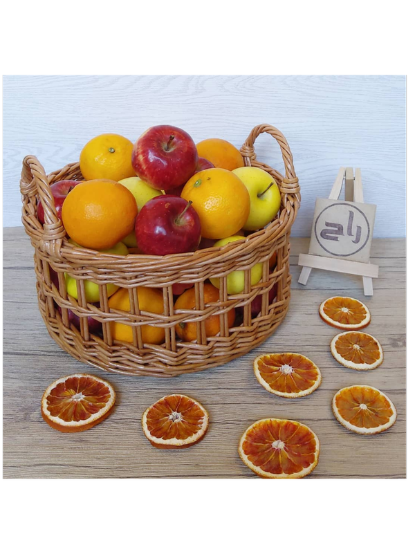 سبد میوه حصیری استودیو راح