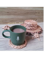 زیر لیوانی حصیری استودیو راح