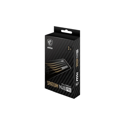 اس اس دی اینترنال MSI SPATIUM M480 PRO PCIe® 4.0 NVMe™ 2TB