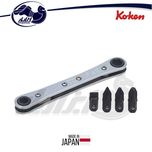 آچار دوسر جغجغه ای بیت خور کوکن مدل R810A مجموعه 5 عددی