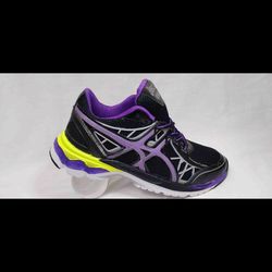 کتونی اسیکس مشکی بنفش کد147