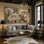 طرح گل‌ طلایی