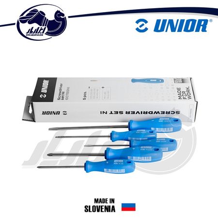 پیچ گوشتی یونیور مدل 607B5NI بسته 5 عددی