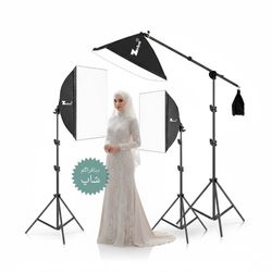 کیت سافت‌باکس برند ZEBRO (450 وات)