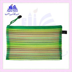 پوشه توری زیپ دار سایز A4