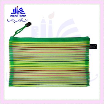 پوشه توری زیپ دار سایز A4