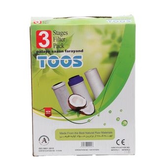 فیلتر تصفیه آب 3 مرحله ای توس به همراه پک زعفران