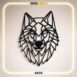 تابلو دیوارکوب طرح گرگ دیزانور کد A070