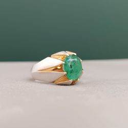 انگشتر زمرد زامبیا کد 2234