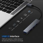 هاب 4 پورت USB-C مدل T809A