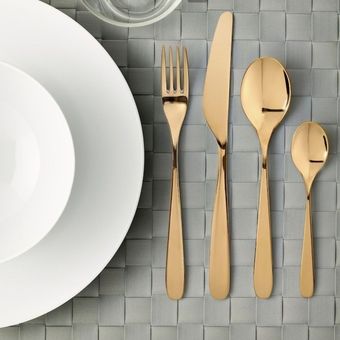 سرویس قاشق و چنگال ایکیا مدل TILLAGD 24 پارچه استیل ضد زنگ مناسب 6 نفر