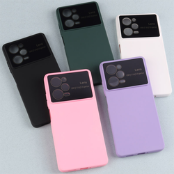 قاب شیائومی پوکو ایکس 5 پرو  Poco X5 Pro مدل سیلیکونی Lens Aperture محافظ لنزدار