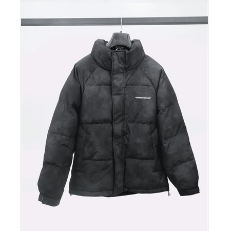 کاپشن وارداتی پر سنگشور دودی مشکی