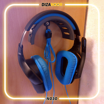 پایه نگهدارنده دیواری هدفون دیزانور کد N030