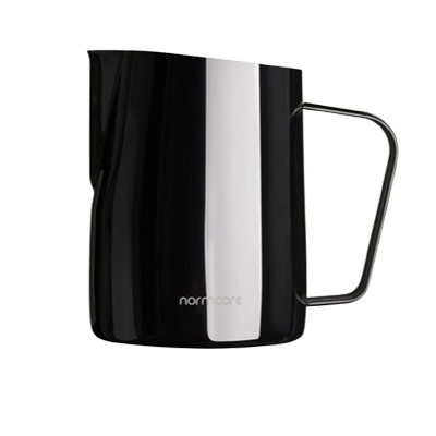 پیچر فولادی نوک‌تیز نورمکور Normcore مدل 600ml ساخت استرالیا | پارچ شیر حرفه‌ای باریستا